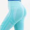 Contour Scrunch Leggings - Blue | Gymsupply