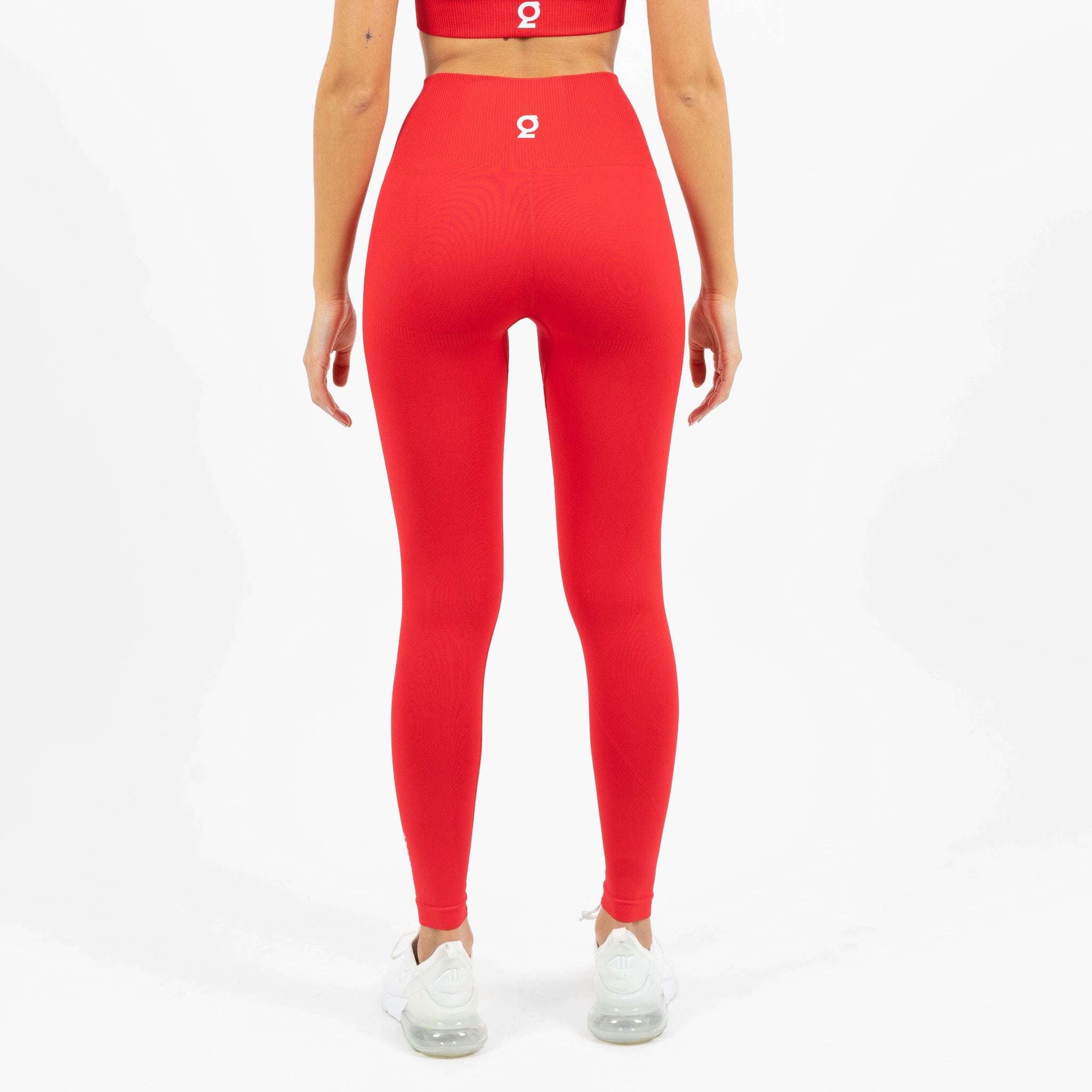 Icon Seamless Leggings - Ruby Red