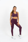 Icon Seamless Top - Purple - Gymsupply