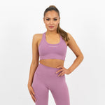 Icon Seamless Top - Pink - Gymsupply