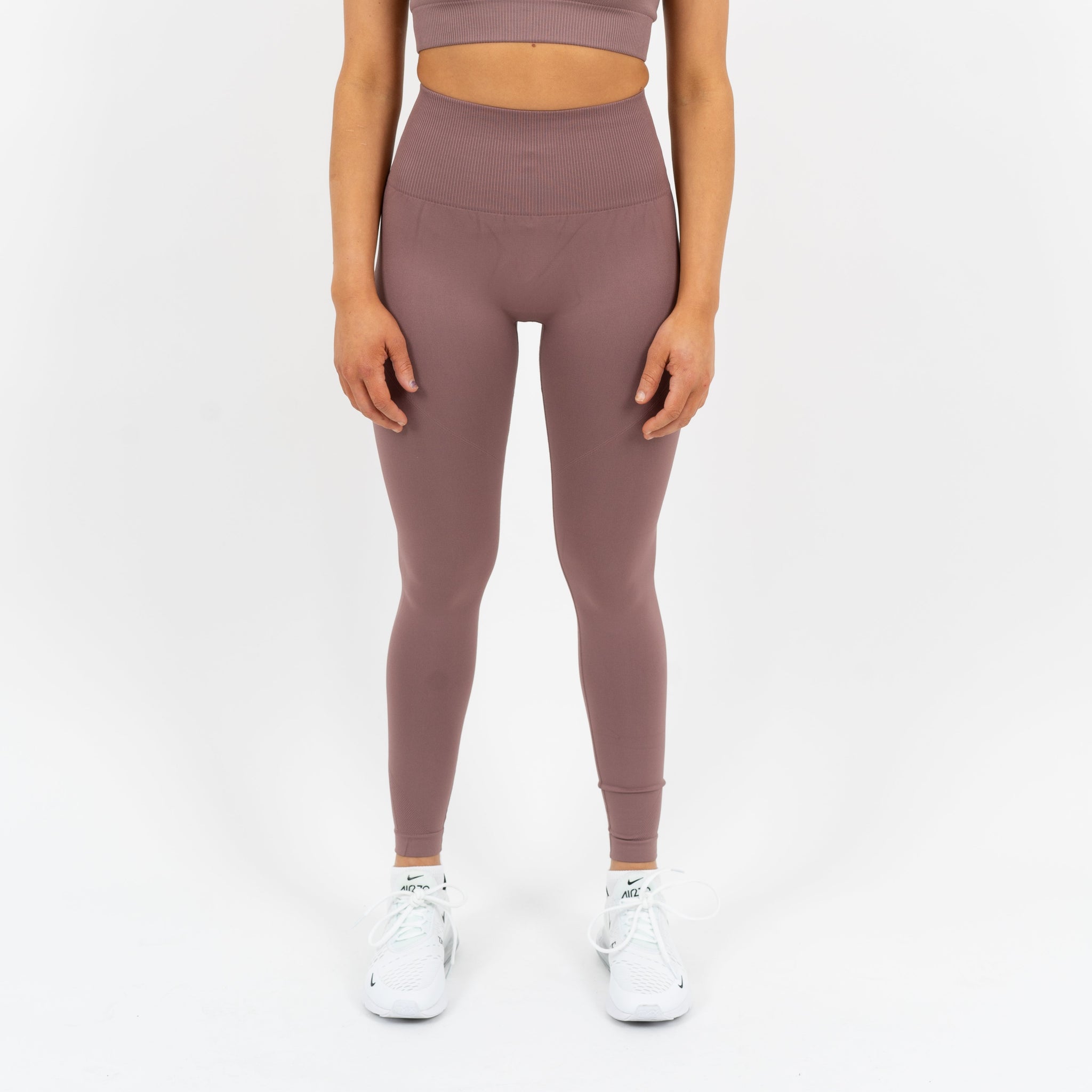 Women s Taupe ICON Seamless Legging Stylish Comfortable Fit Gymsupply