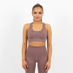 Icon Seamless Top - Taupe - Gymsupply