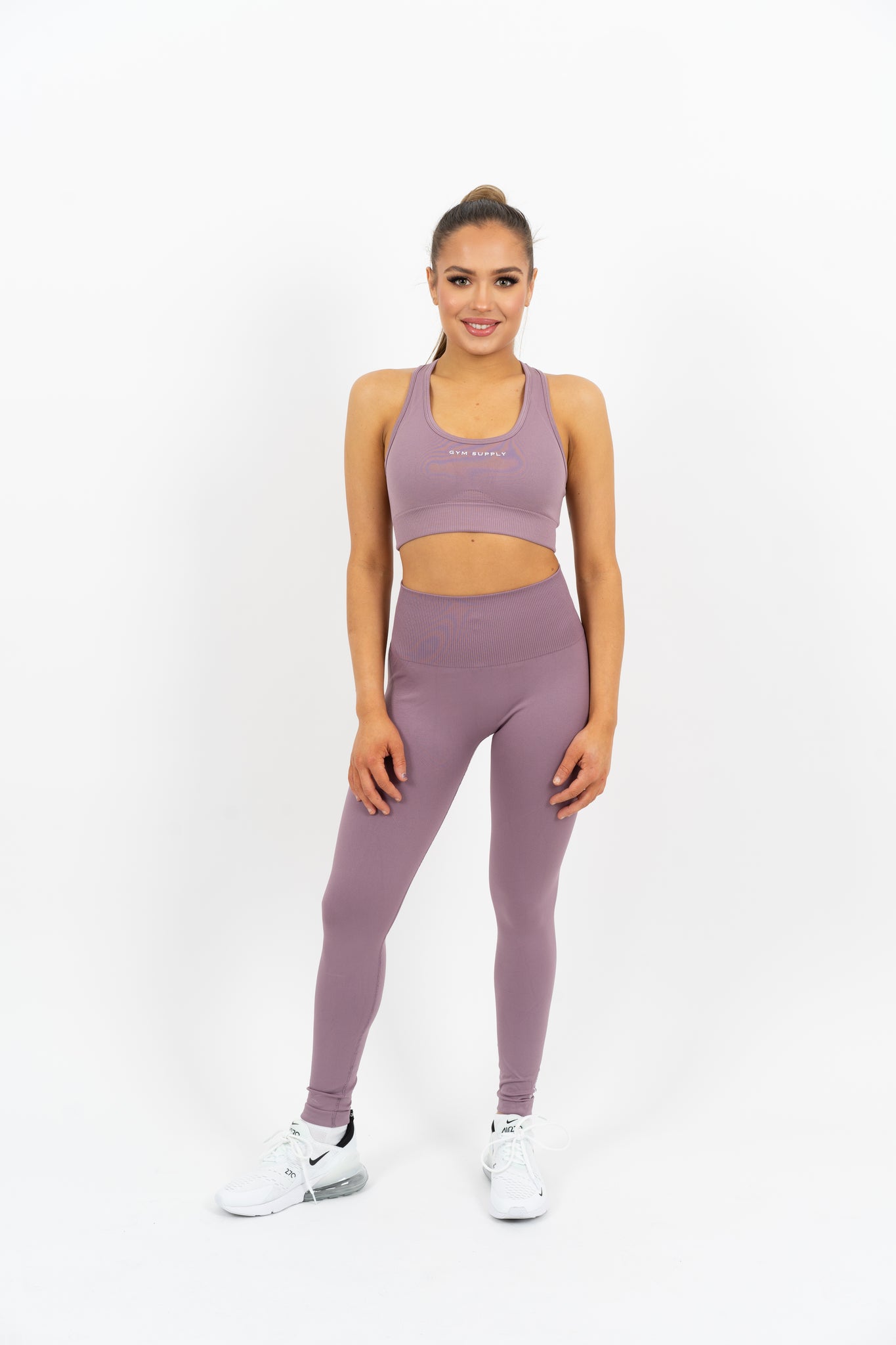 Icon Seamless Top - Lilac - Gymsupply