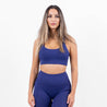 Elevate Sports Bra - Navy Blue - Gymsupply