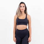 Elevate Sports Bra - Black - Gymsupply