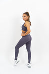 Icon Seamless Top - Grey - Gymsupply