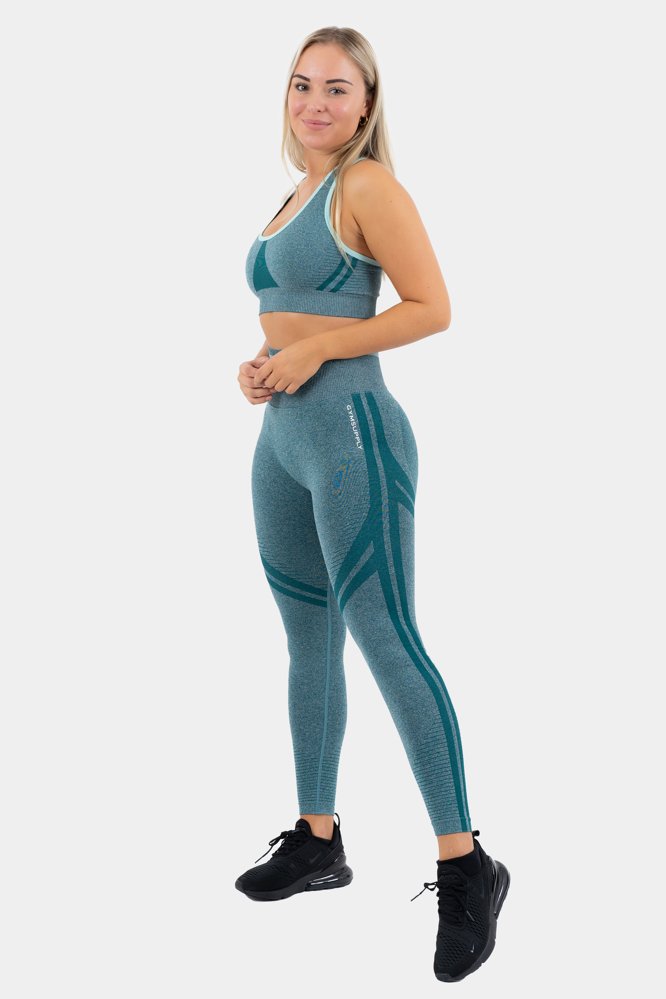 Contour Scrunch Leggings - Green | Seamless, High-Waisted & Flattering ... Contour Scrunch Leggings - Green | Seamless, High-Waisted & Flattering ...