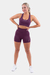 Icon Seamless Shorts - Purple | Gymsupply