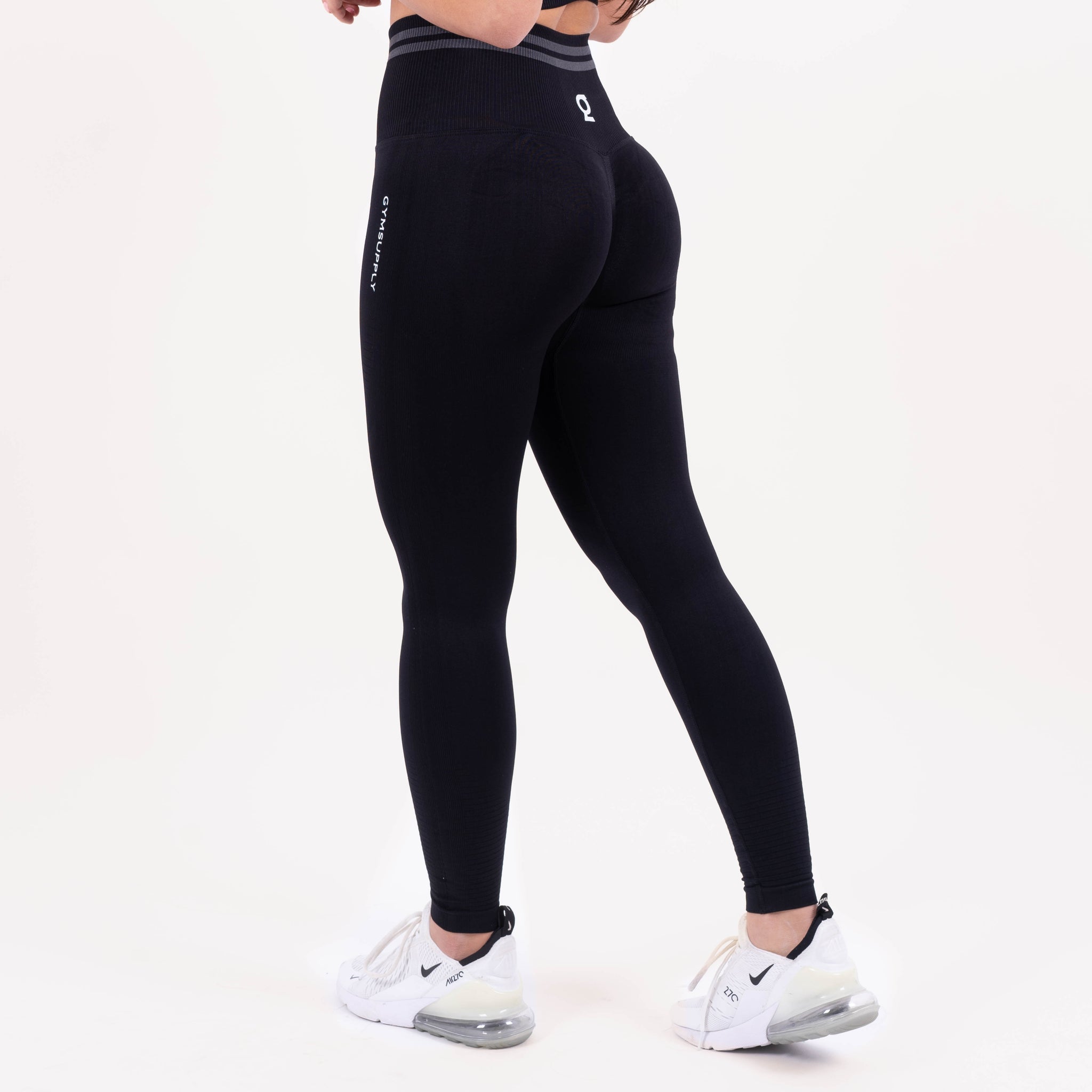 Scrunch Seamless Leggings - Black – Gymsupply